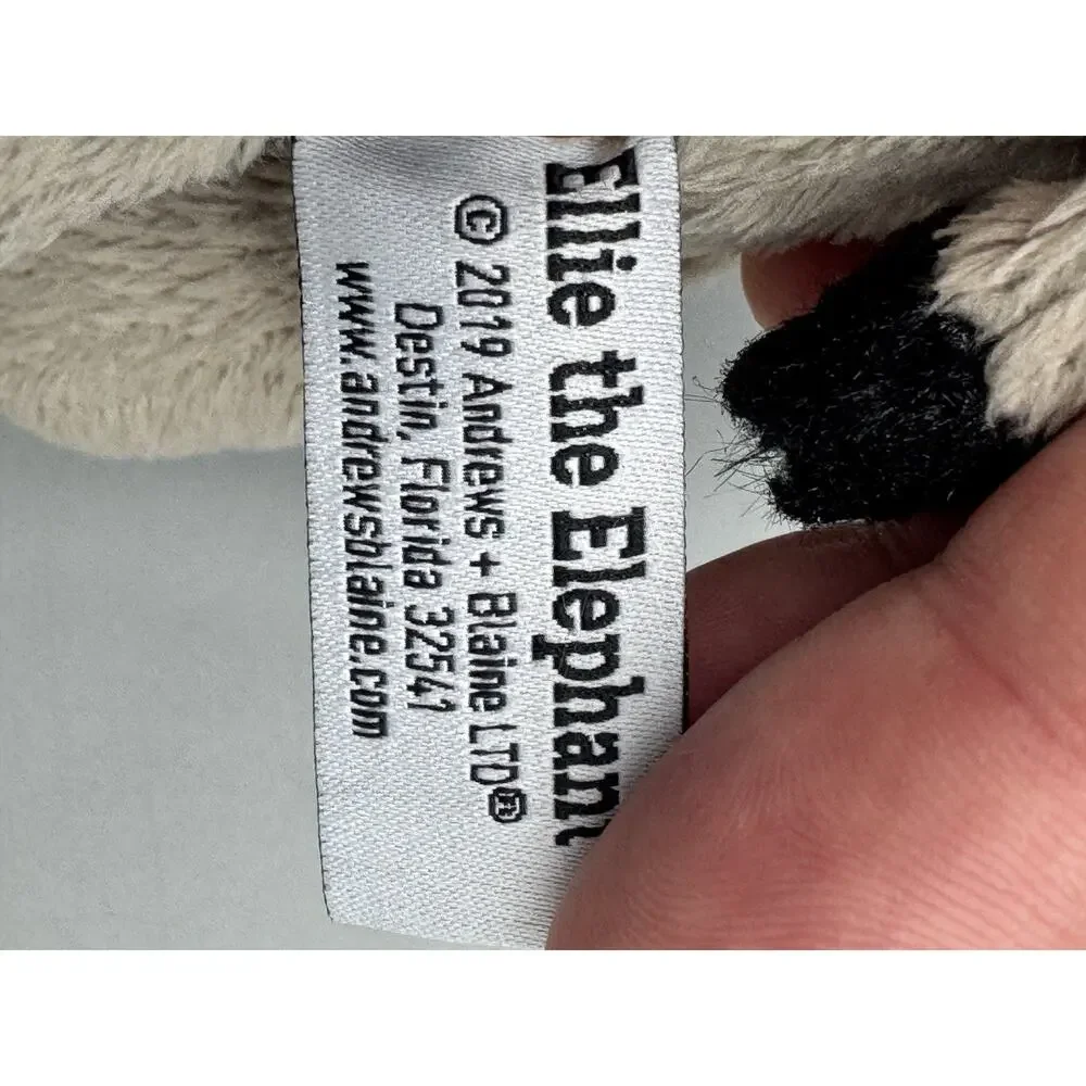 2019 Ellie The Elephant Plush 8 Inch Stuffed Animal Andy B